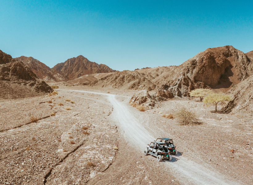MOTO SAFARI-BUGGY PER QUATTRO