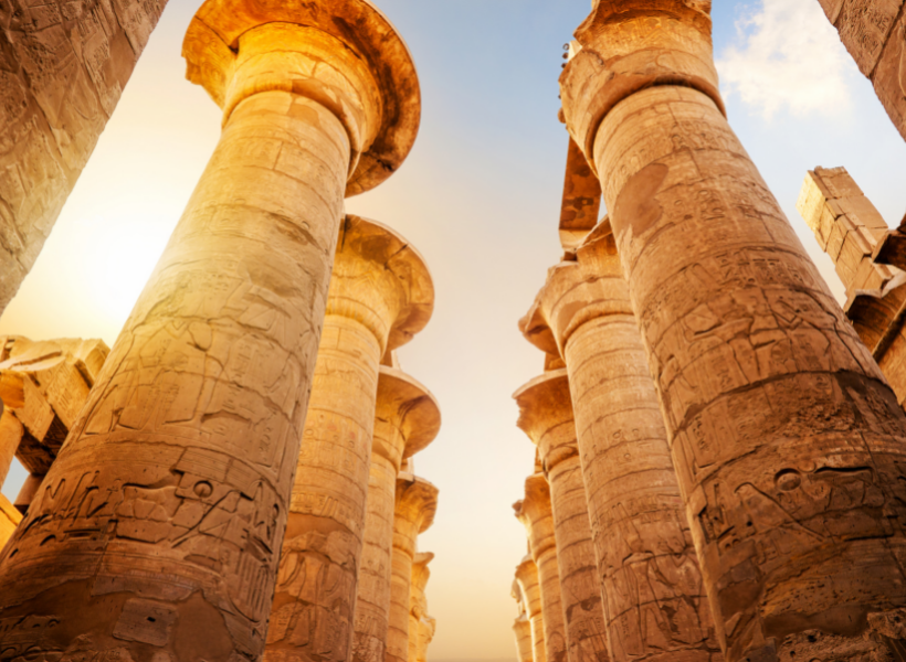 UN GIORNO A LUXOR IN AEREO