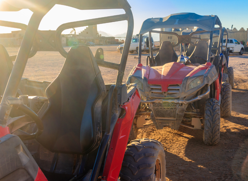 MOTO SAFARI-BUGGY PER QUATTRO