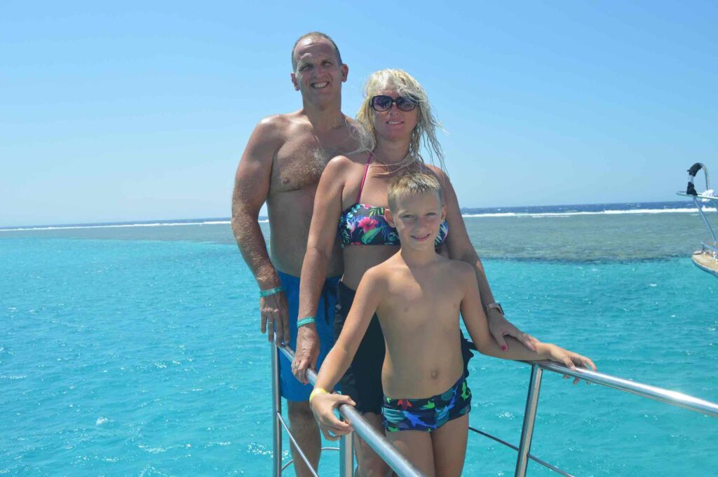 SATAYA DOLPHIN REEF ON A YACHT